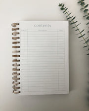 Eco-Friendly Hardcover A5 Notebook